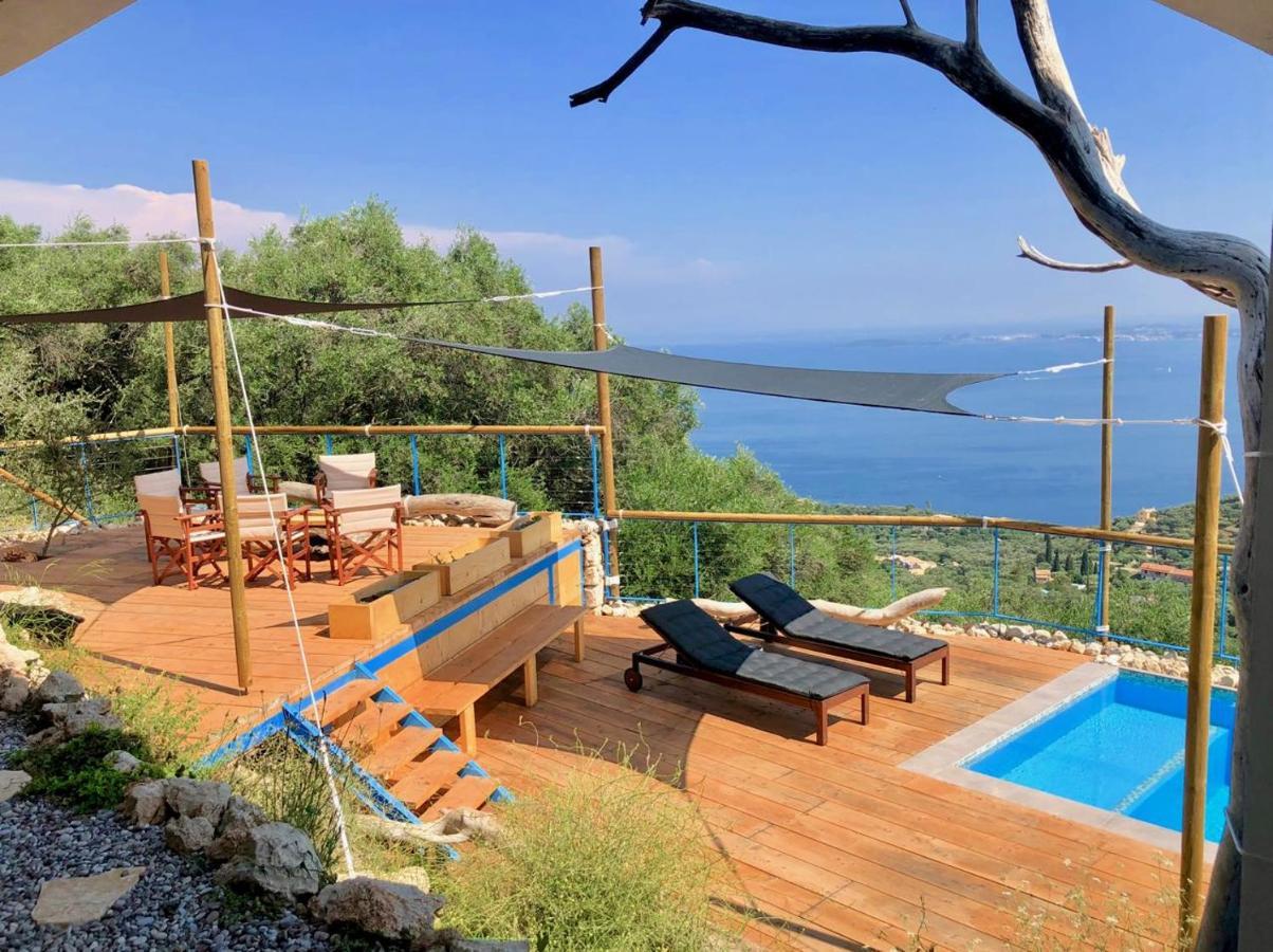 House Sienna Of Villa Intaba Best Views Corfiot Riviera Corfu Island Greece Contemporary Design Pool With Spectacular Sea Views Close To Ipsos Beach Pyrgi  Exteriér fotografie