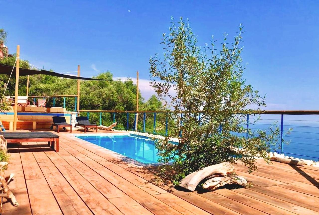 House Sienna Of Villa Intaba Best Views Corfiot Riviera Corfu Island Greece Contemporary Design Pool With Spectacular Sea Views Close To Ipsos Beach Pyrgi  Exteriér fotografie